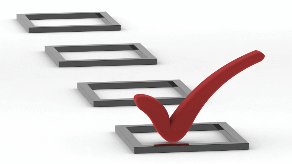 チェックマーク