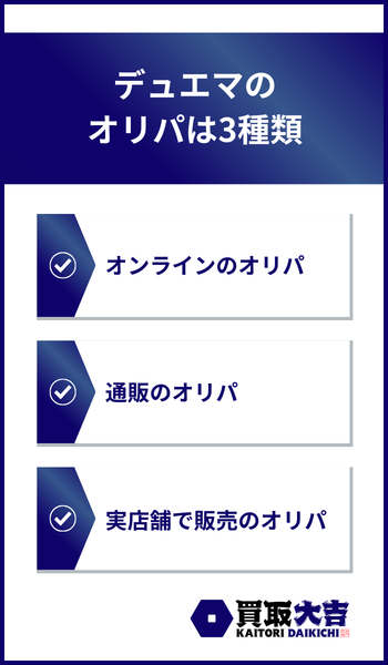 デュエマのオリパは3種類