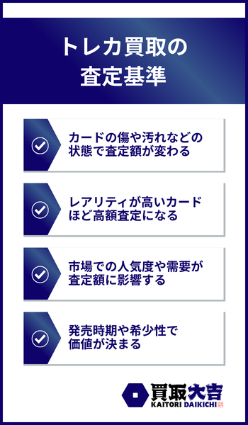 トレカ買取の査定基準