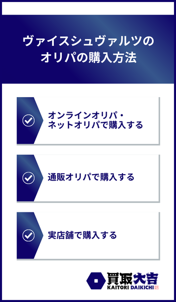 ヴァイスシュヴァルツのオリパの購入方法